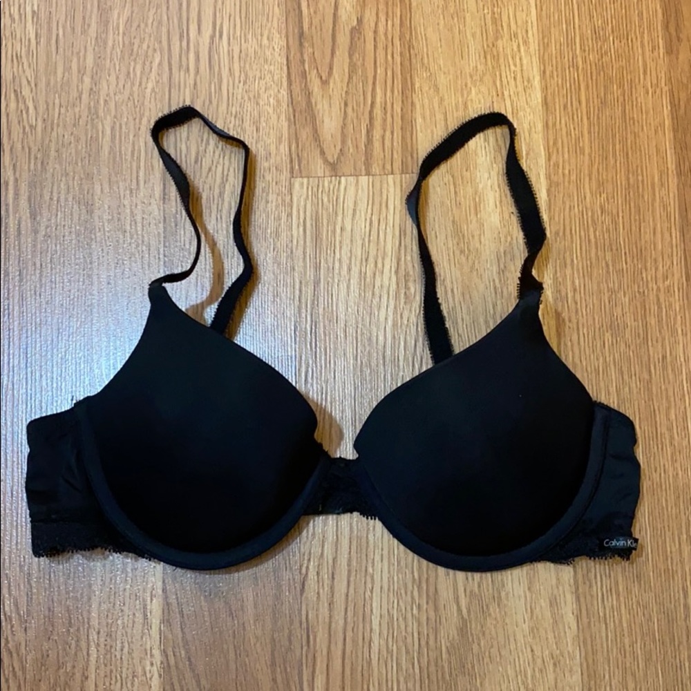 Calvin Klein lace detail bra